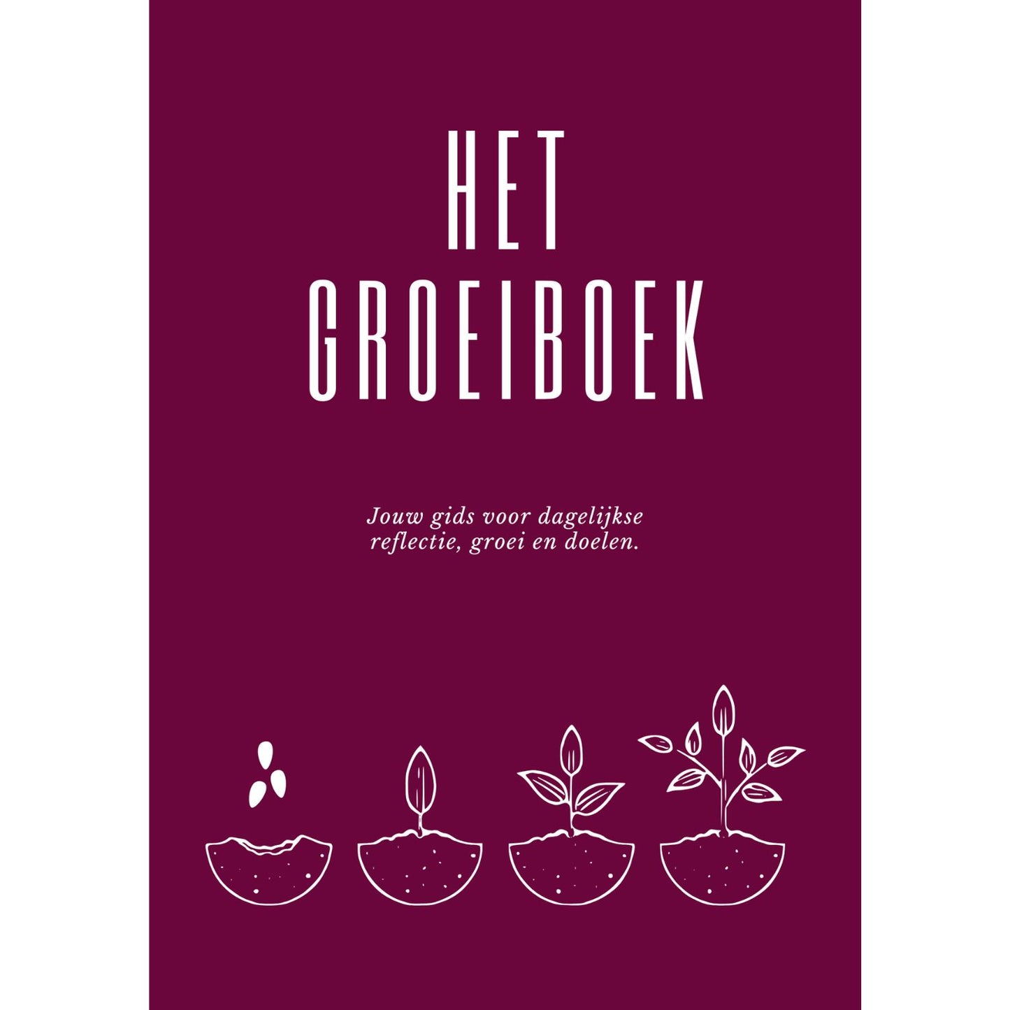 Het groeiboek invulboek (Nederlands)