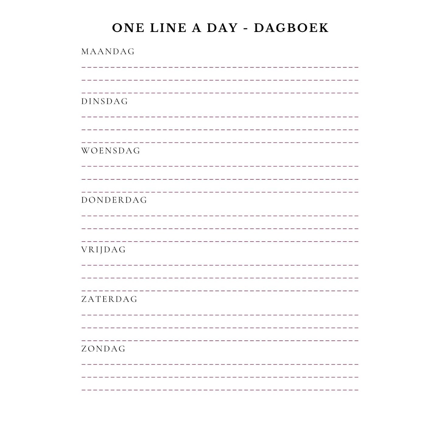 Het groeiboek invulboek (Nederlands)