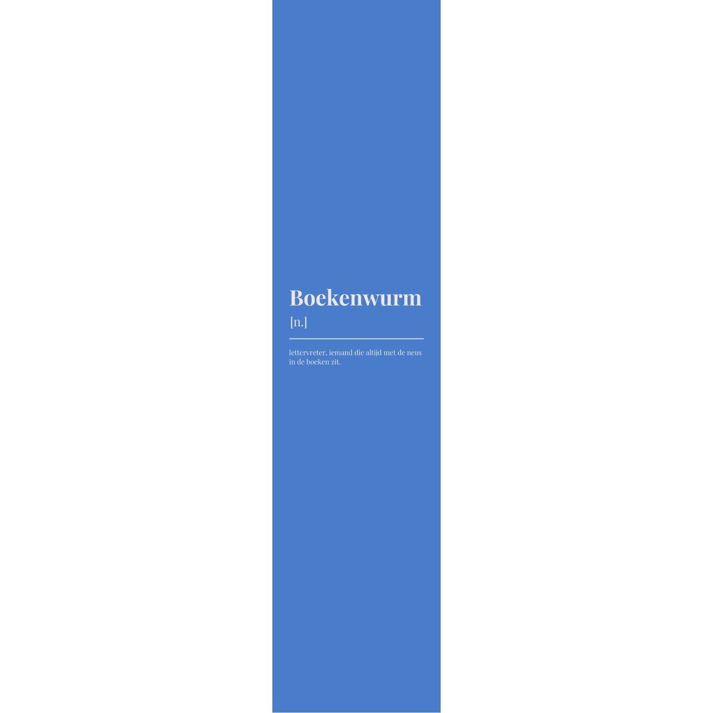 Boekenlegger Boekenwurm