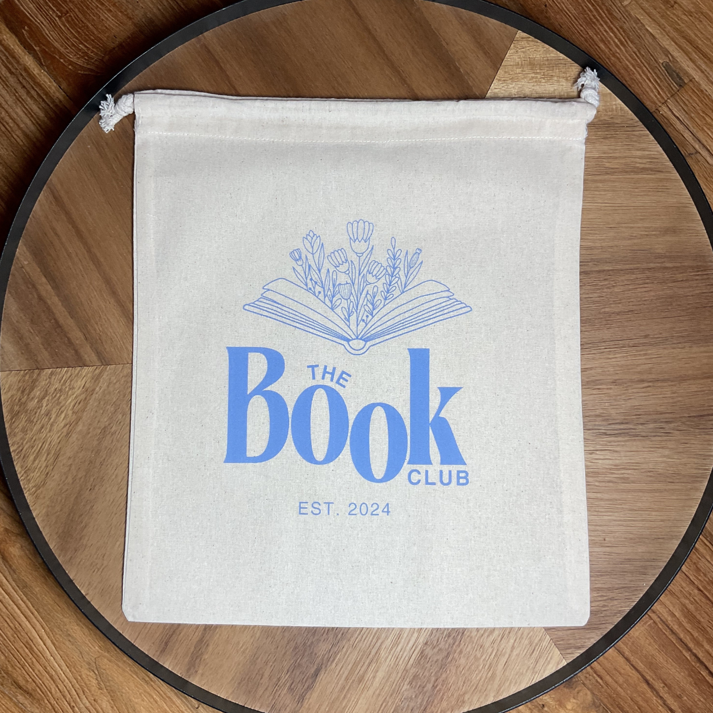Booksleeve trekkoord zakje