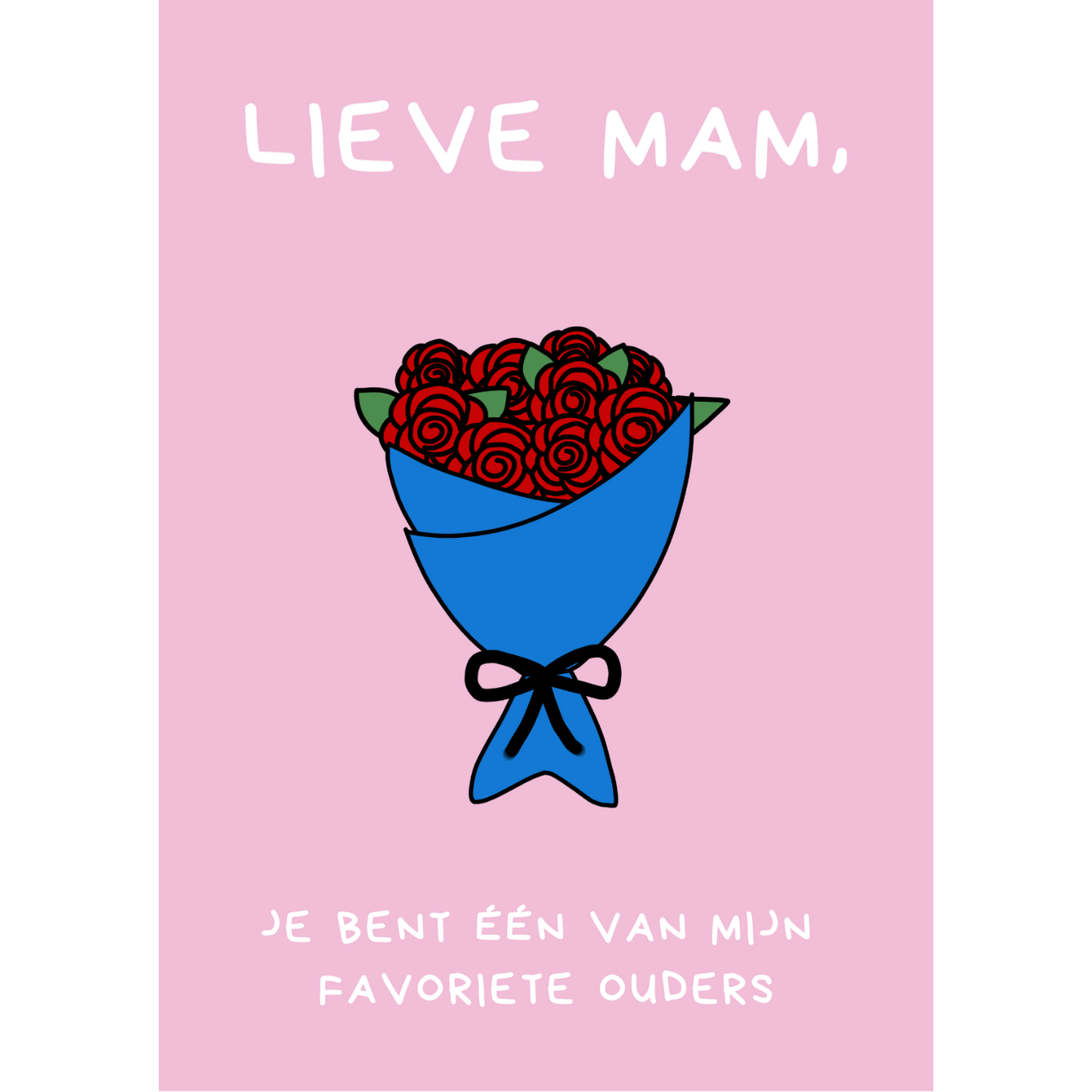 Kaart Lieve mam